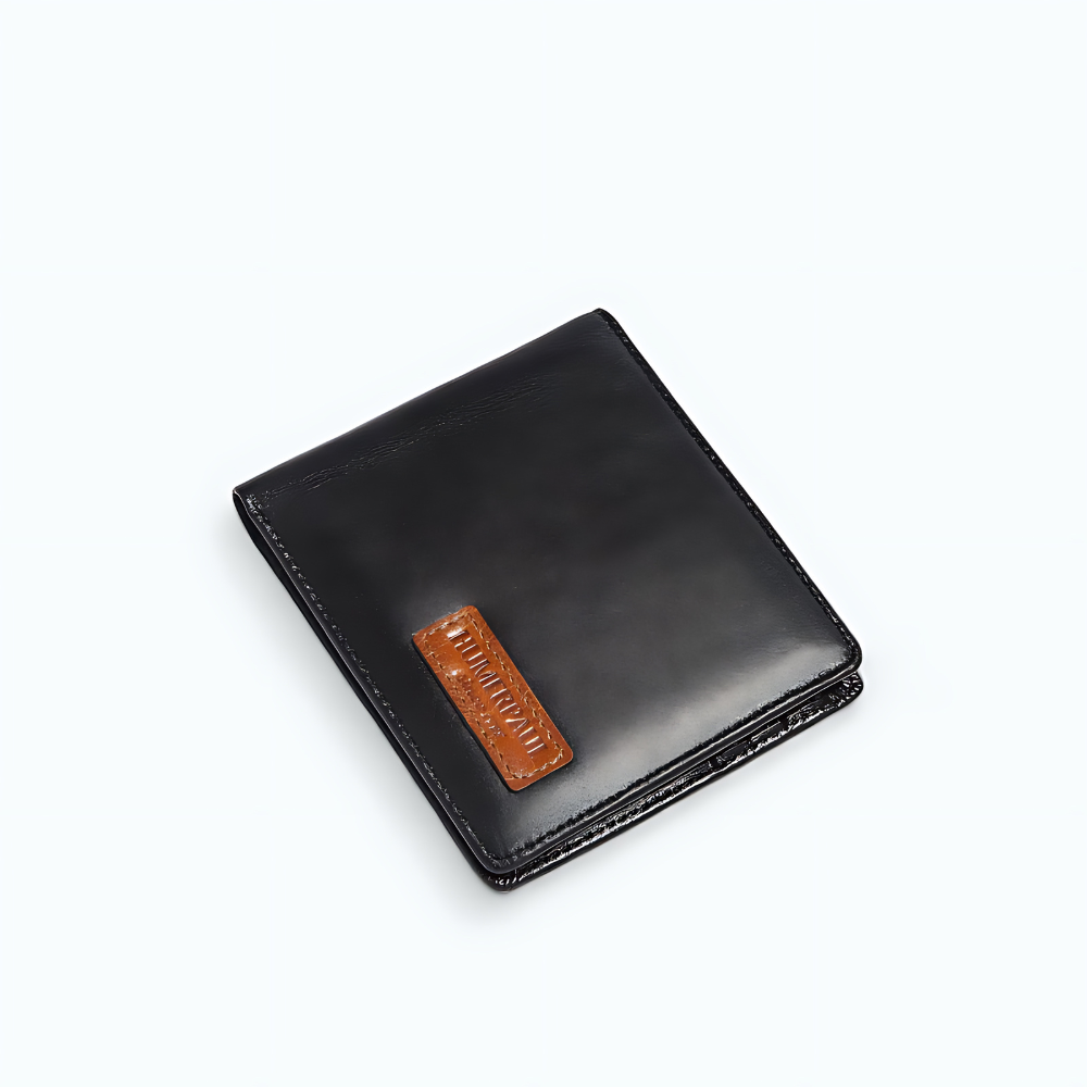 Portefeuille Italien Homme Noir