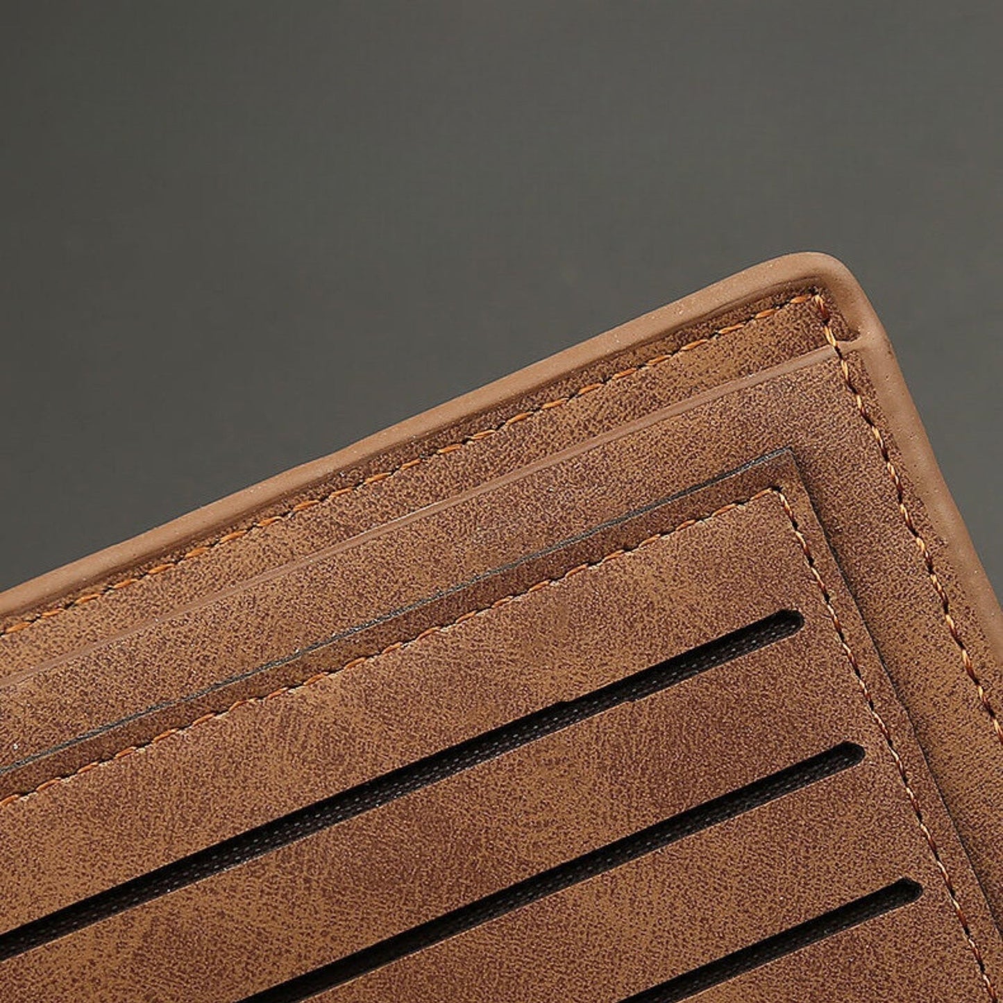 Portefeuille Marron Marron