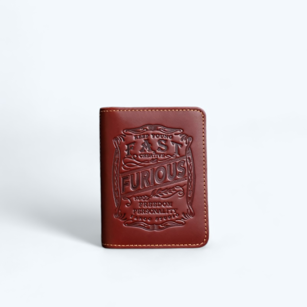 Portefeuille Original Homme Cuir Rouge