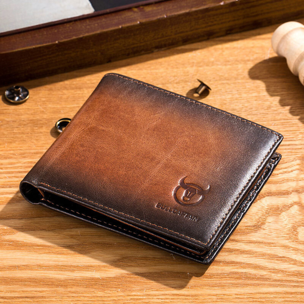 Portefeuille Porte Carte Homme Cuir Marron