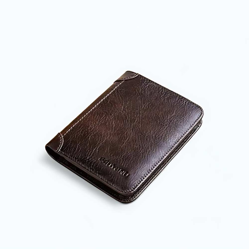 Portefeuille Rétro Homme Café