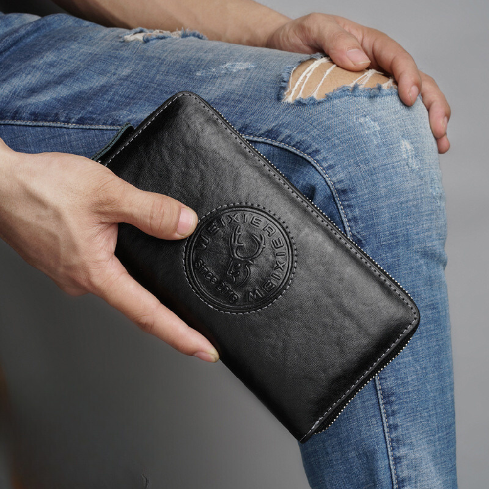 
                  
                    Portefeuille Tendance Homme Noir
                  
                