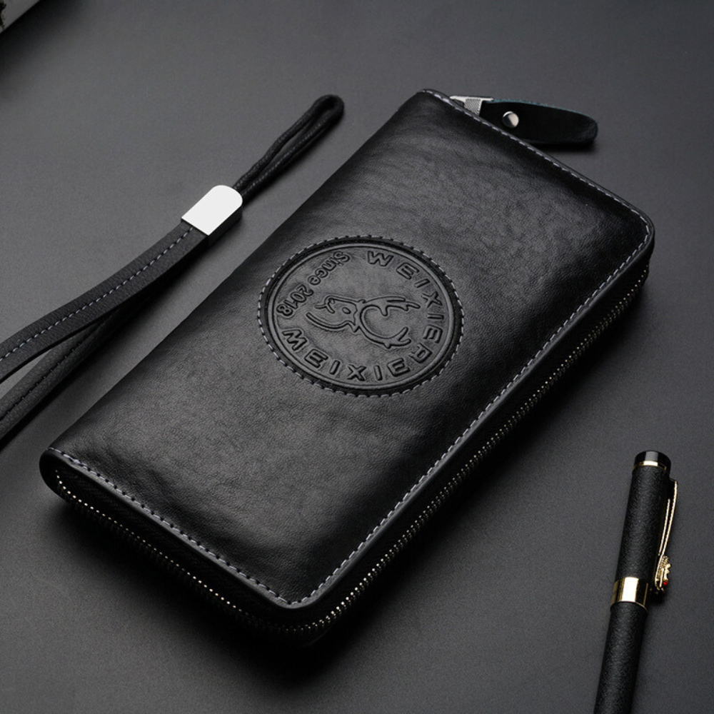 Portefeuille Tendance Homme Noir