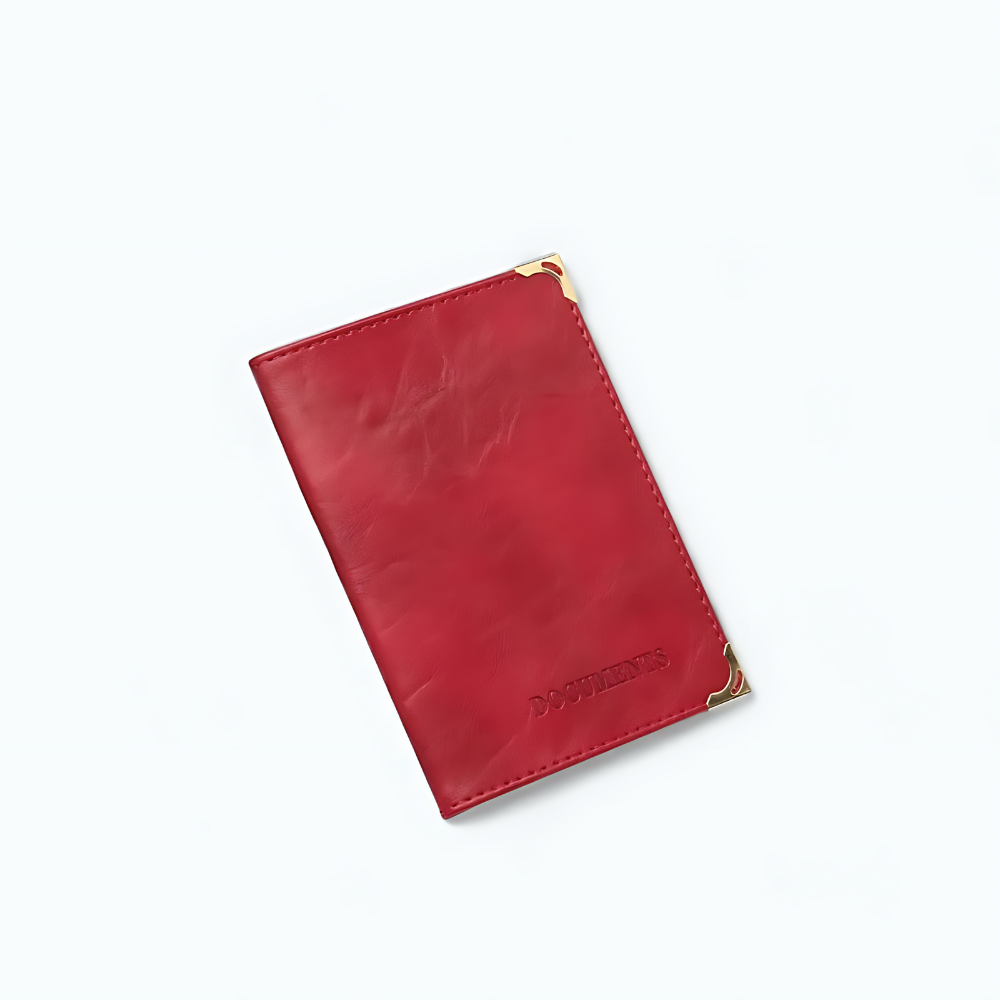 
                  
                    Portefeuille Voyage Passeport Rouge
                  
                