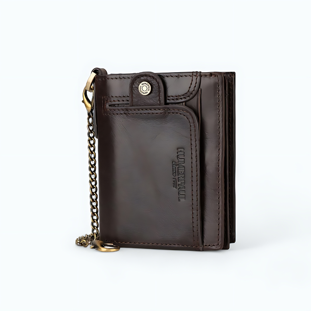 
                  
                    Portefeuille Zippé Homme Luxe Café
                  
                